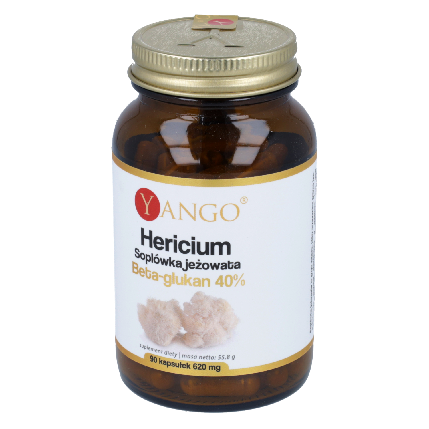 Yango hericium (soplówka jeżowata), 90 kapsułek