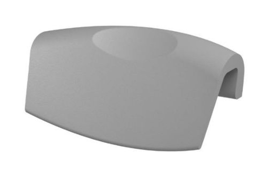 Riho Columbia zagłówek wannowy szary 207023