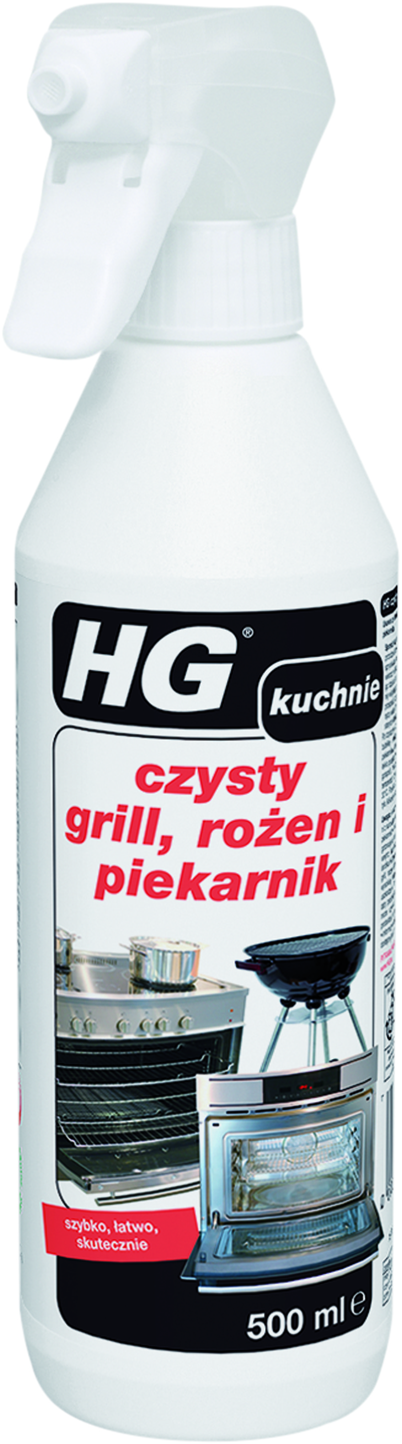 HG środek czyszczący do grilla, rożna i piekarnika 500 ml (0,5 l) 138050129 - Wysyłka w 24h