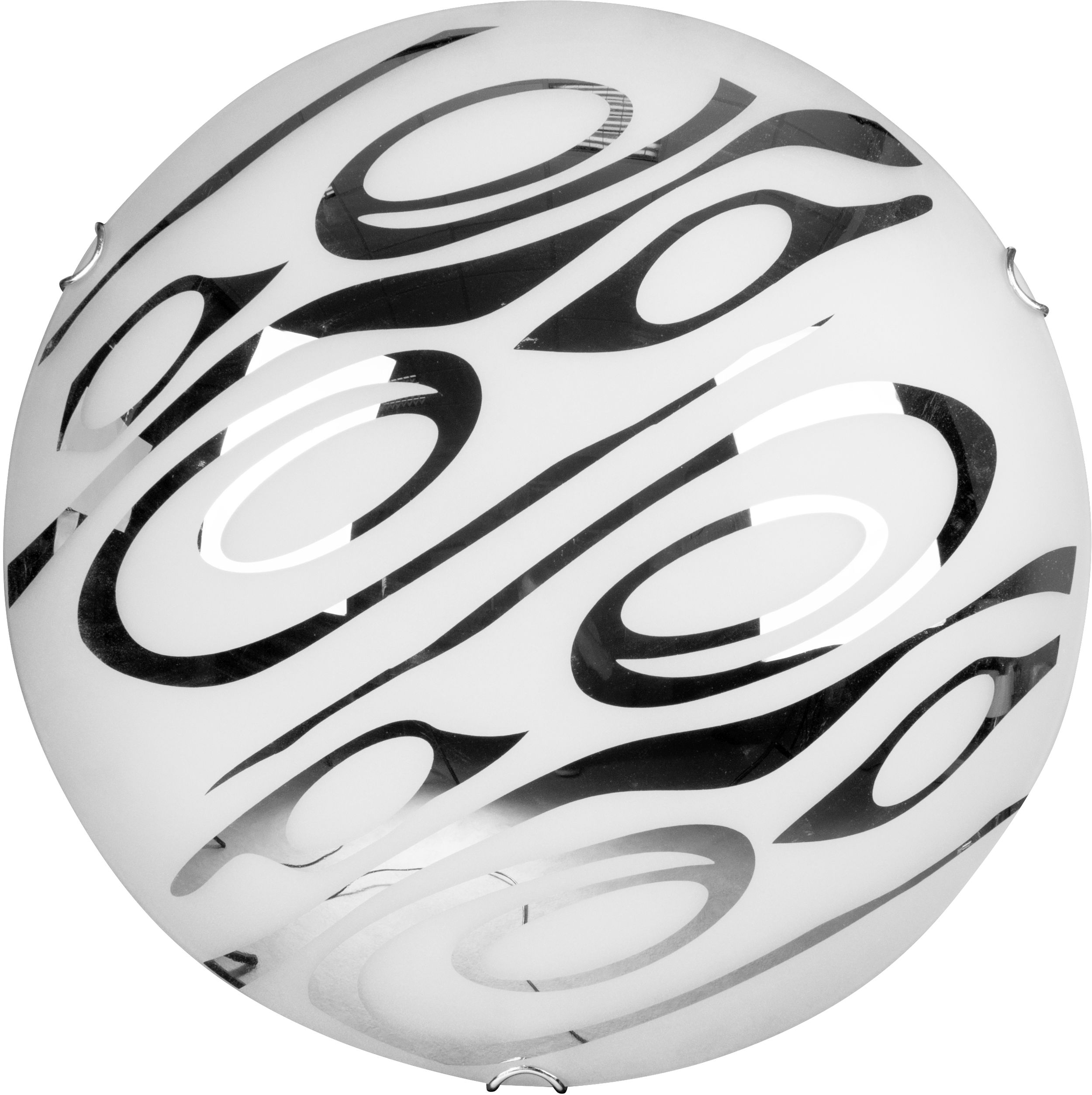 Candellux Edgar plafon 2x60W biały/chrom 14-09258