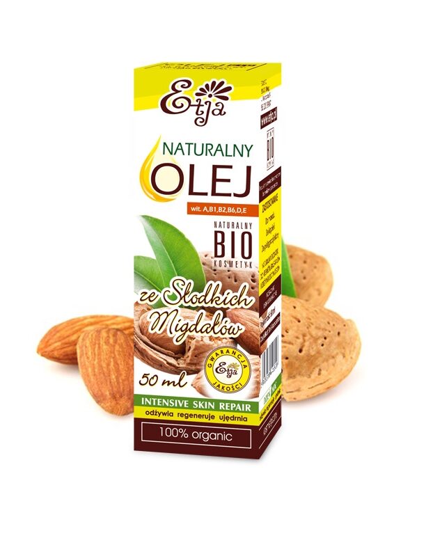 Olej ze słodkich migdałów bio 50ml
