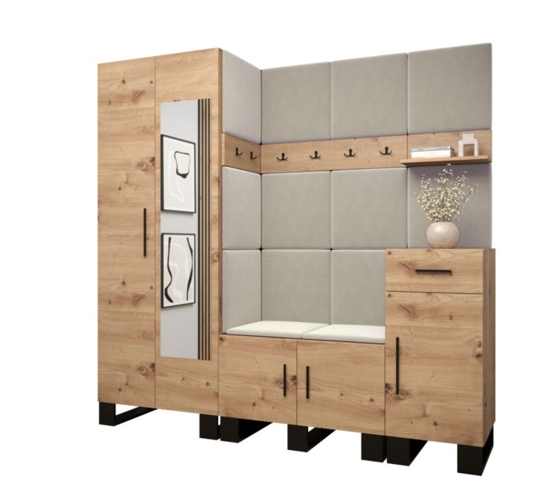 Garderoba do przedpokoju Abiks ARTIN 13 artisan+manila02 1szt.