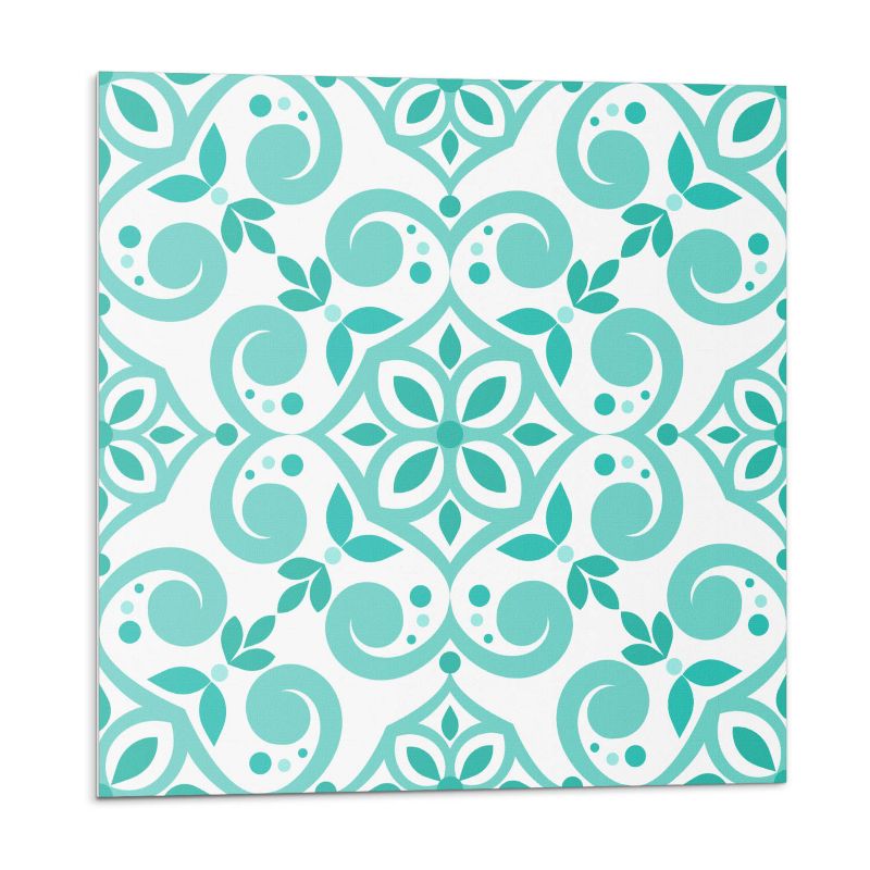 Kafelki samoprzylepne Wallfluent 20x20 cm Elegancki design z roślinami 20 szt.