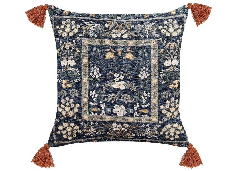 Poduszka dekoracyjna Panax Bawełna 45 x 45 cm Kwiatowy Kolorowy 1 szt.