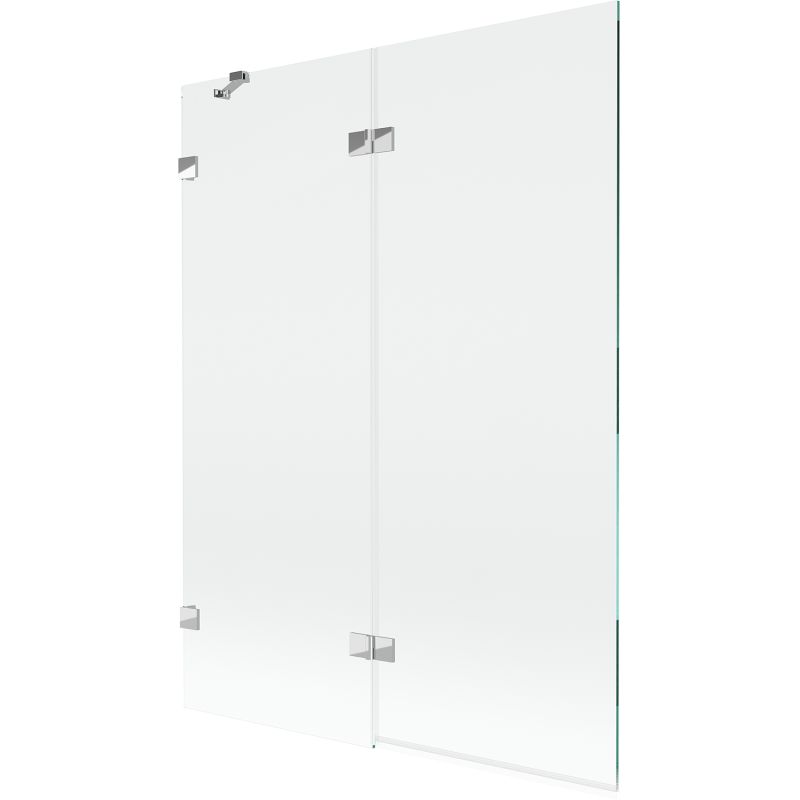 Parawan nawannowy 2-skrzydłowy Mexen Lunar transparent 130x150 cm 1 szt