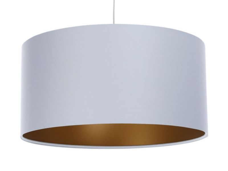 Lampa Bps Koncept wisząca MODERN 40 szara/miedziana 1 szt