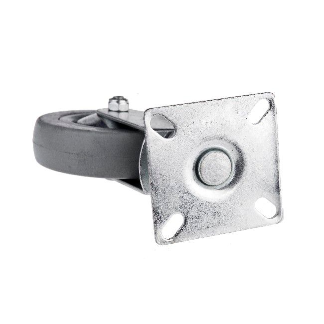 Zestaw jezdny z kołem Guitel Hervieu śr. 100 mm / 70 kg płyta obrotowa