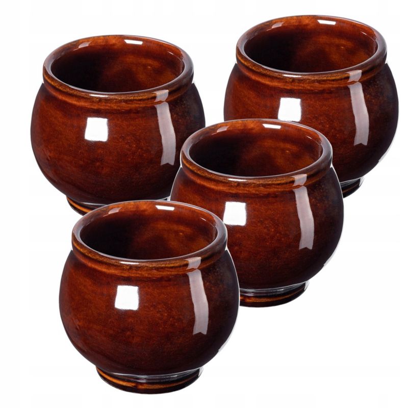 Kubki KADAX Do Grzańca Grzanego Wina 300ml Brązowy 4szt