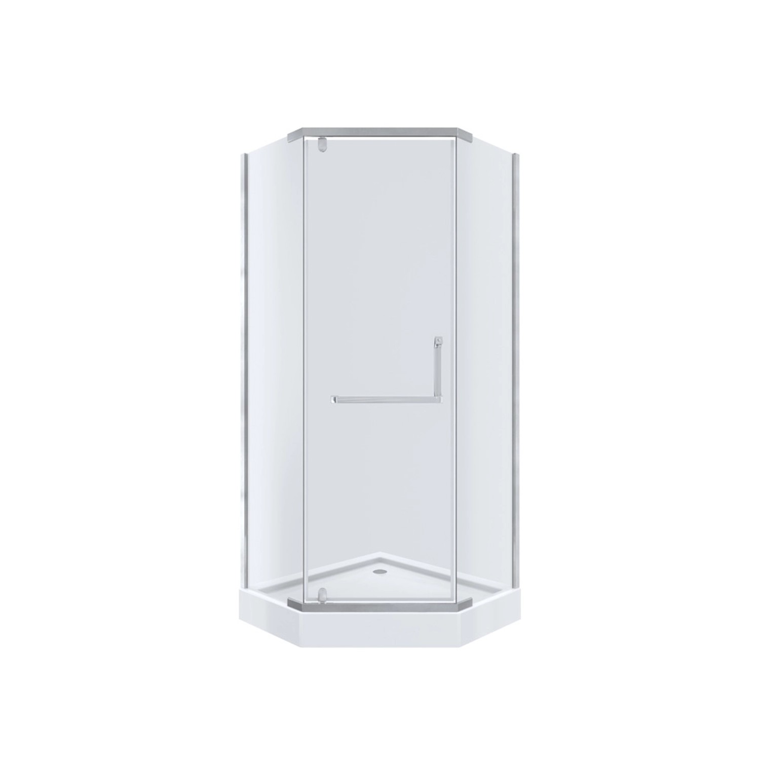 Durasan Kabina prysznicowa Diamond 80 chrom