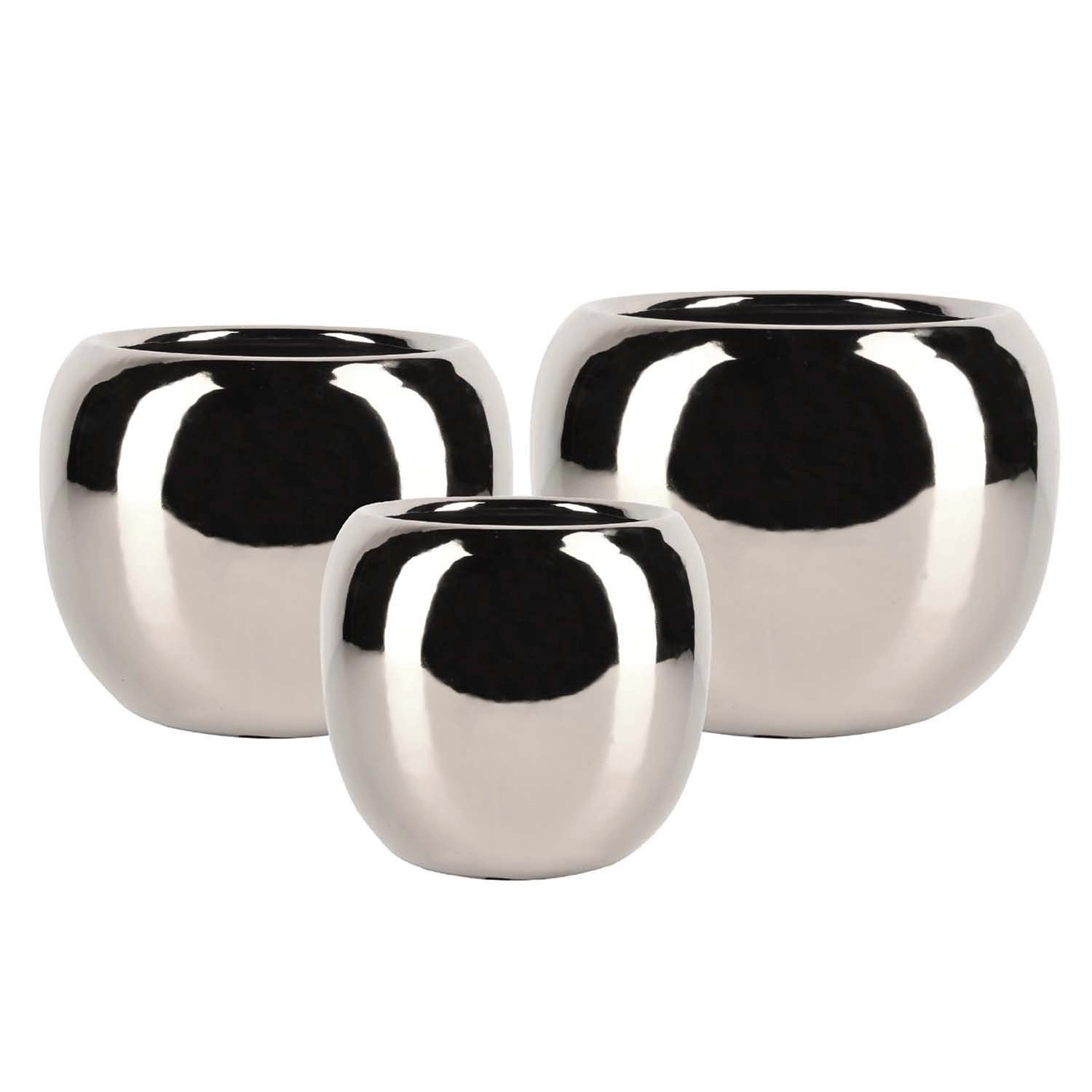 Osłonka Elegance srebrna komplet 3 szt.