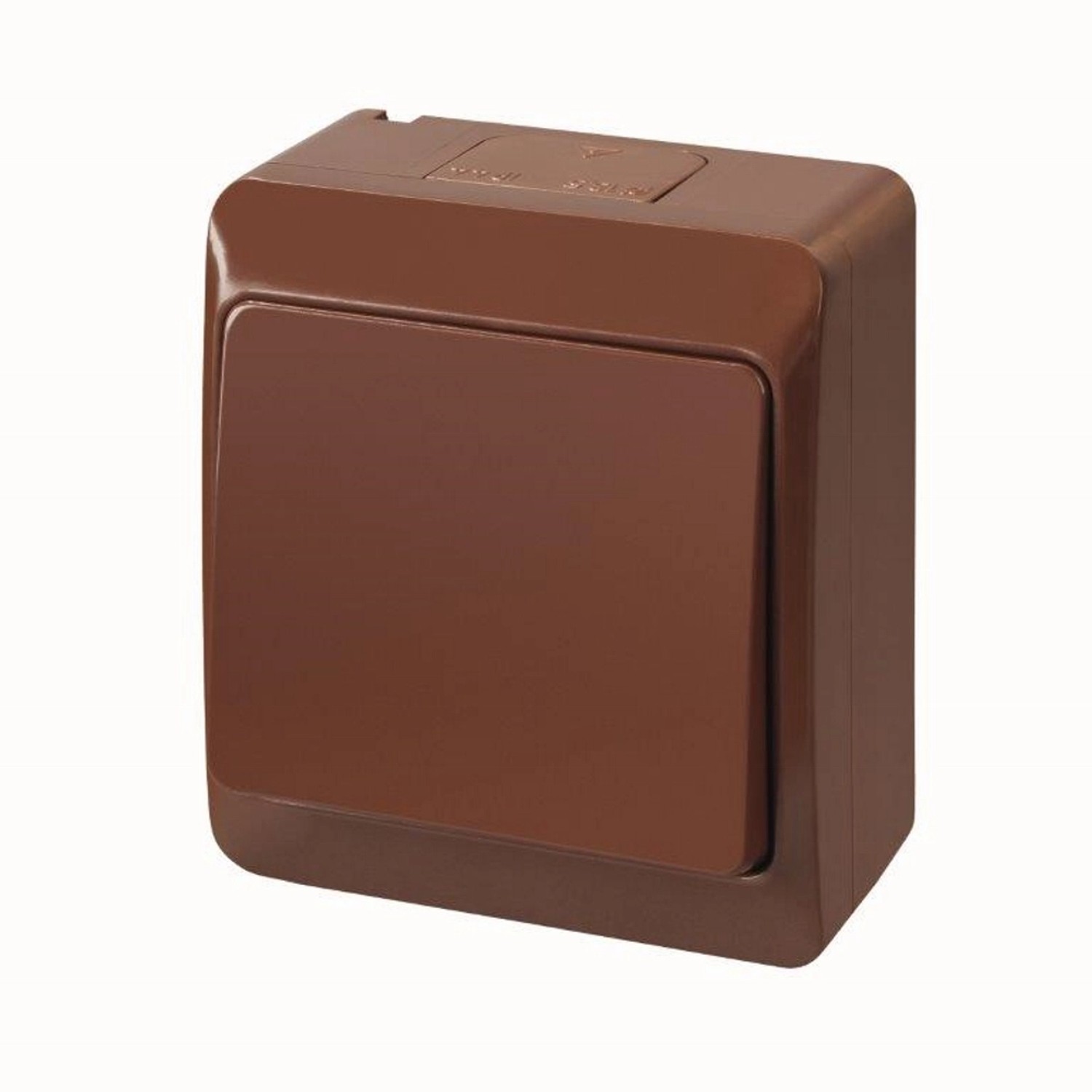 Elektro-Plast Łącznik Hermes pojedynczy brązowy