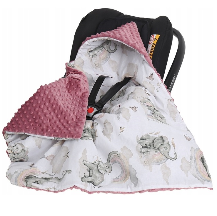 Otulacz do fotelika Słoniki i minky AL Wyprzedaż