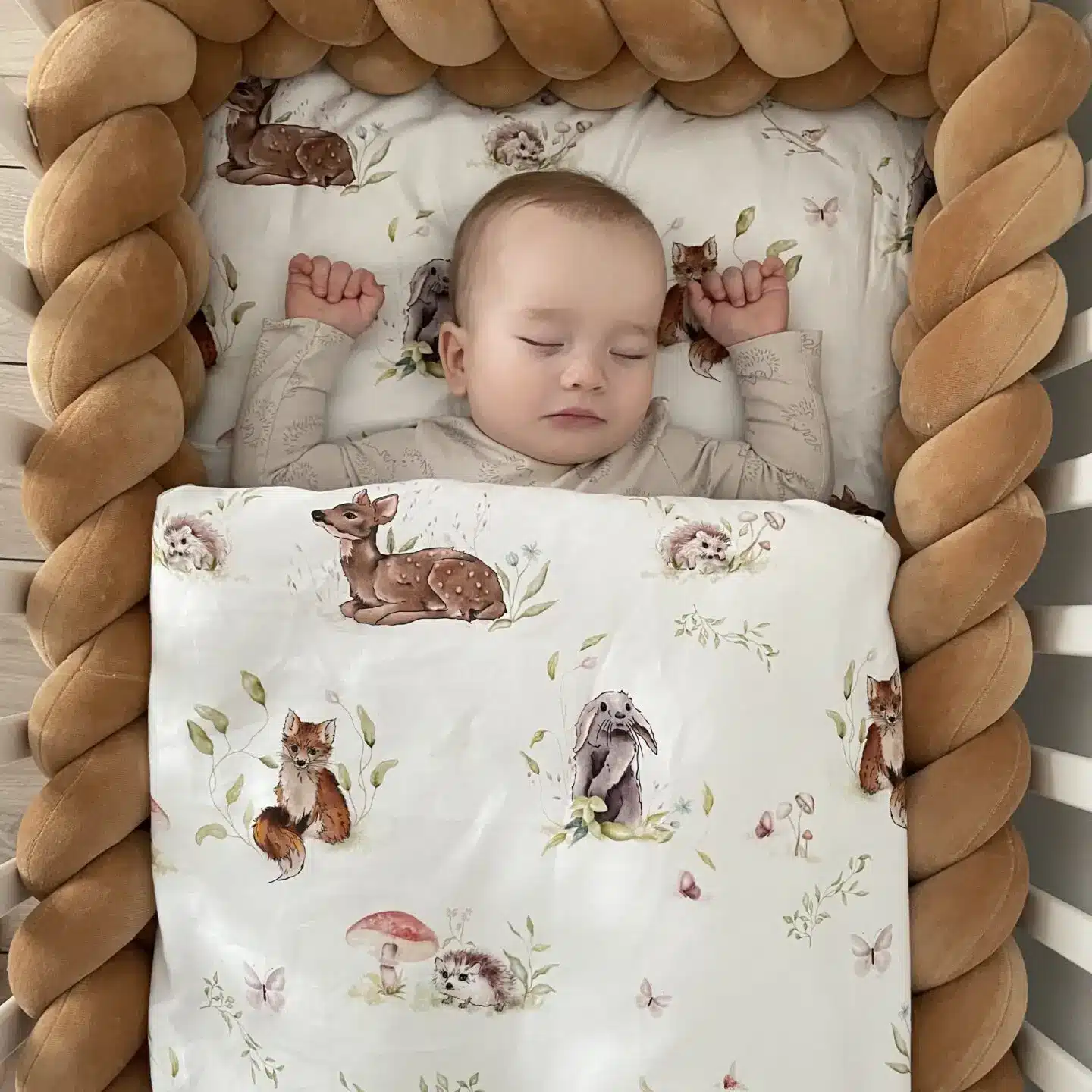 Komplet pościeli 120×90 Forest Story LU - Pościel z wypełnieniem