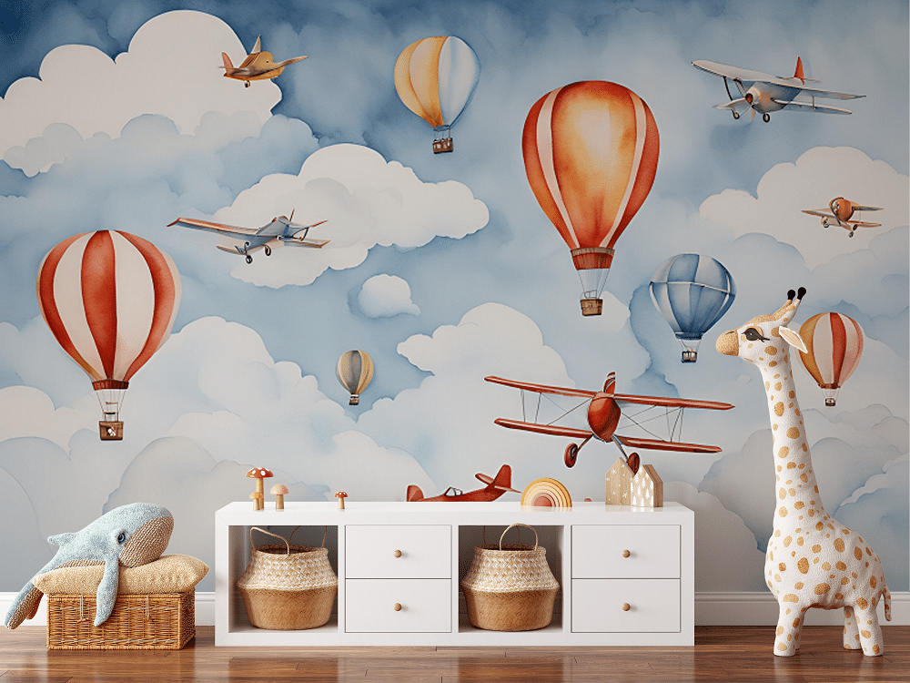 Fototapeta dla dzieci Samoloty - 550
