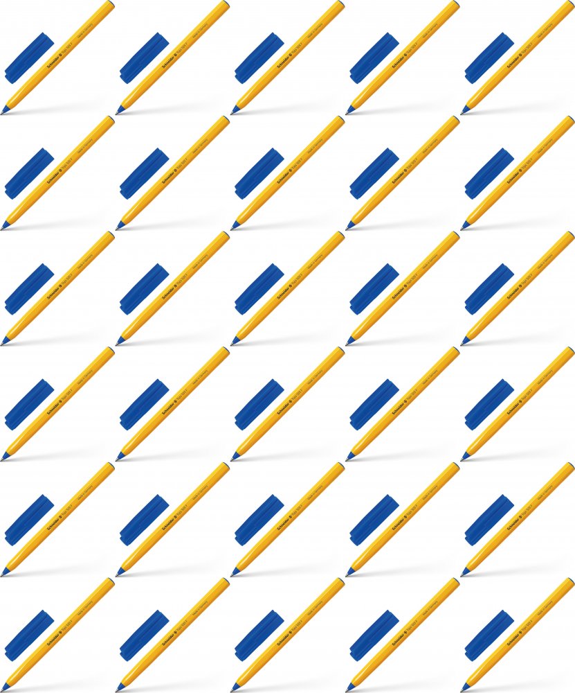 50x Długopis Schneider TOPS 505, F, niebieski