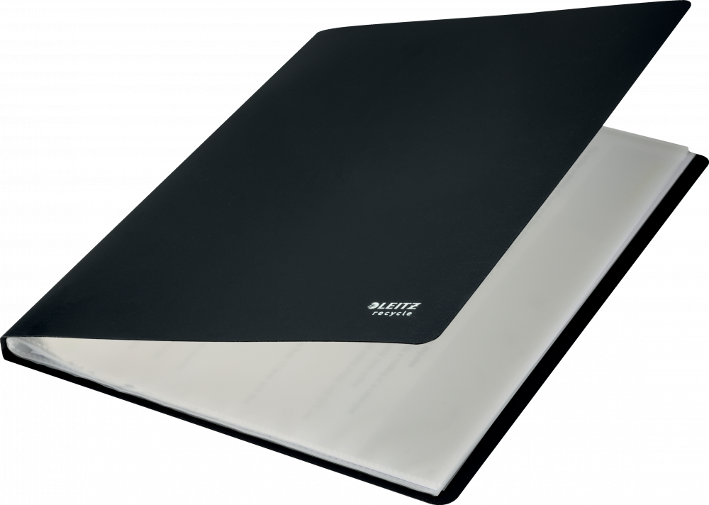 Album ofertowy Leitz Recycle, A4, 20 koszulek, czarny