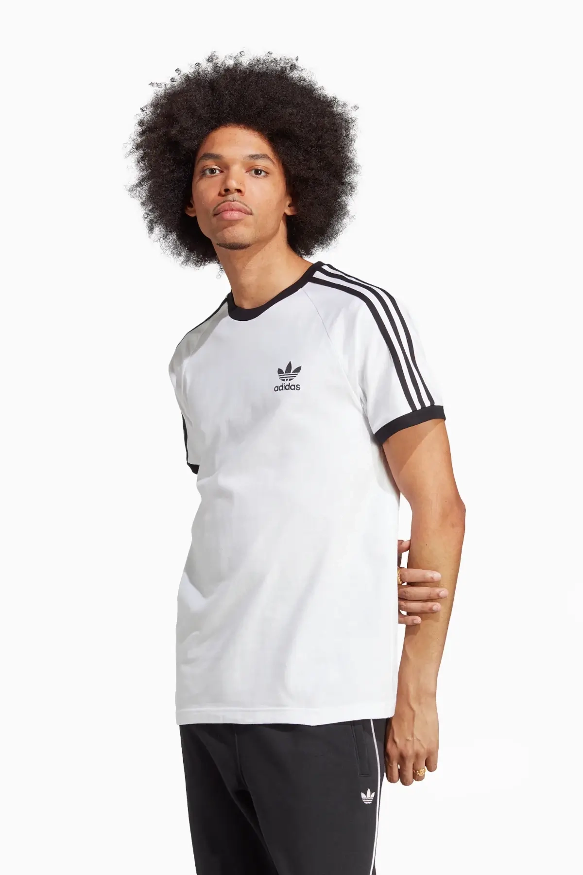 Koszulka adidas Adicolor Classics 3-Stripes - Biały