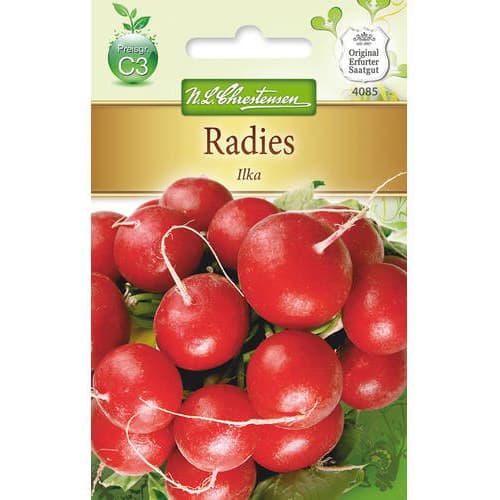 1 szt, Radies Ilka - Samen: Ilość w opakowaniu: 1 Stück