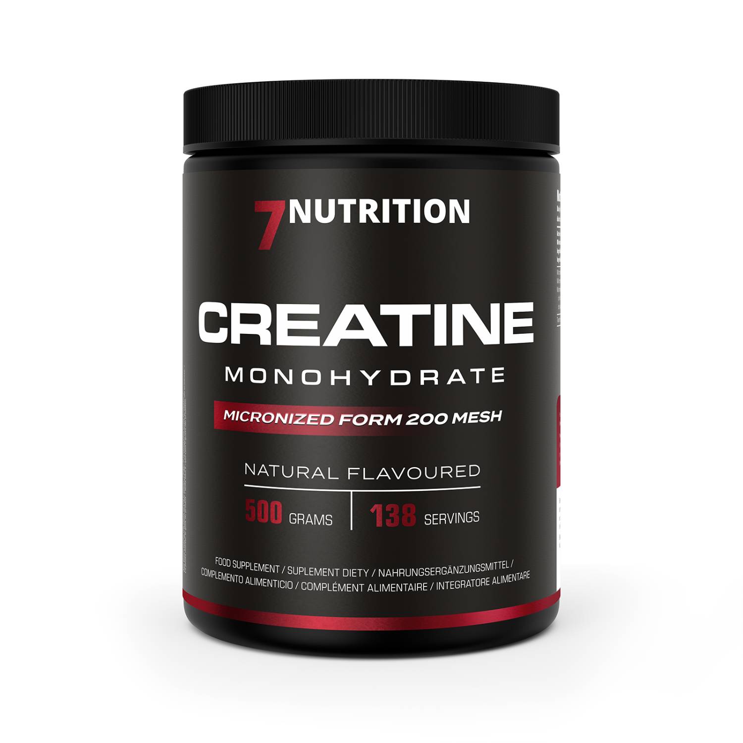7nutrition creatine, smak naturalny, 500 g