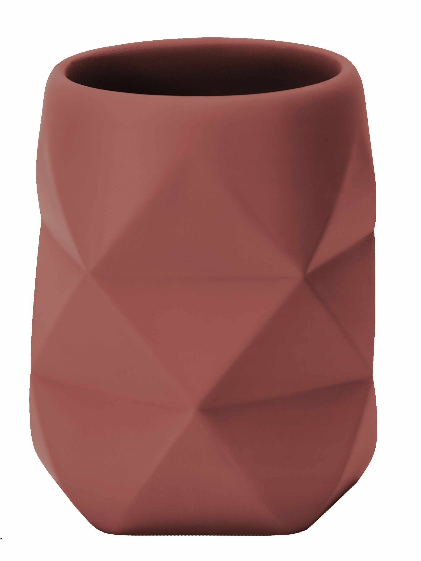 Kleine Wolke Crackle kubek na szczoteczki stojący czerwony 8430332852