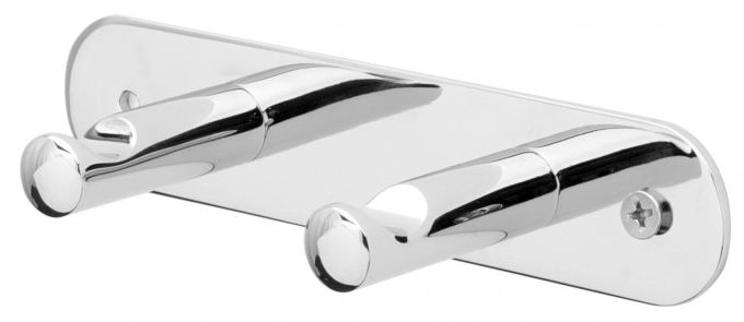 FDesign Meriva haczyk na ręcznik podwójny chrom FD6-MRV-08-11