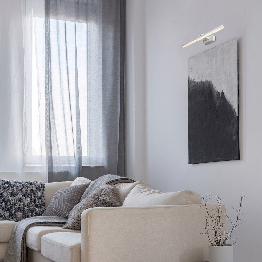 Rabalux Nabil kinkiet 1x15W LED biały mat 71148