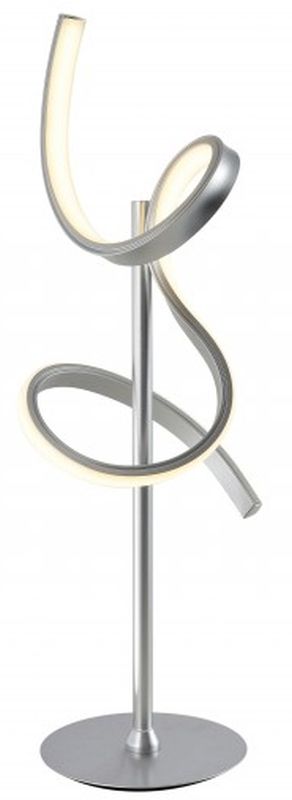 Just Light Curls lampa stołowa 1x11,5W srebrna 19030-21