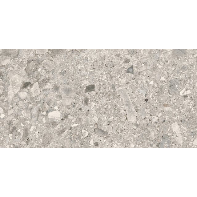Gres szkliwiony TERRAZZO STONE cold grey mat 29,8x59,8 gat. II