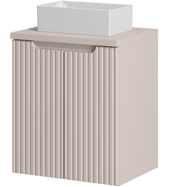 COMAD Zestaw mebli NOVA CASHMERE szafka z drzwiami z blatem 50 cm, um