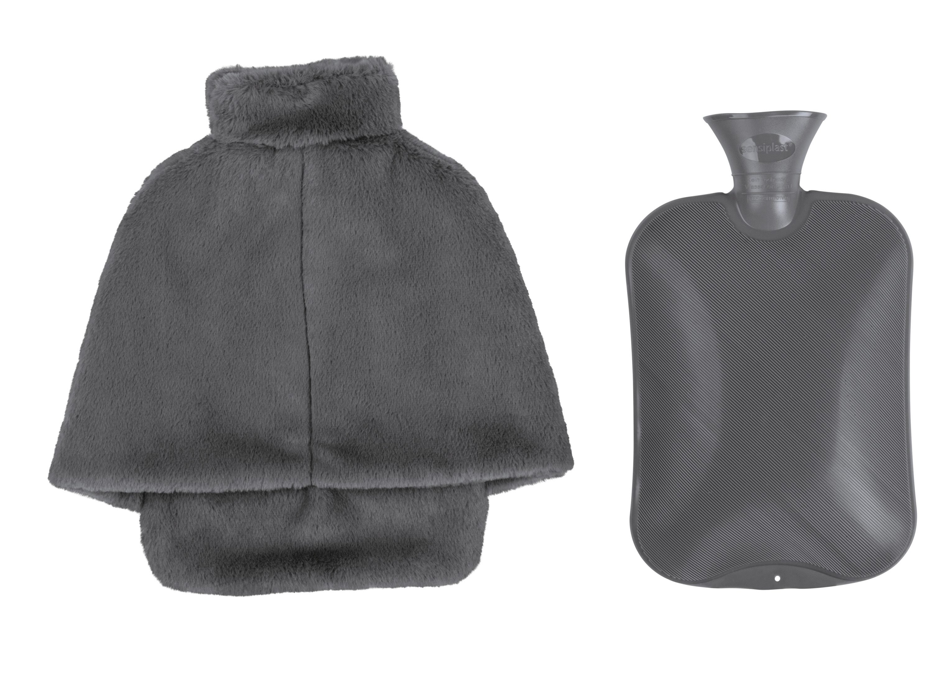 sensiplast Termofor w formie podłużnej poduszki lub skarpetki Stopa/ciemnoszary