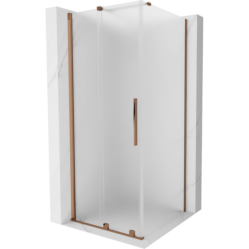 Kabina prysznicowa Mexen Velar szron różowe złoto 1 szt.