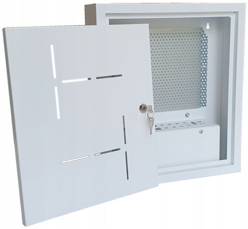 Skrzynka Telekomunikacyjna FEINZ Omt-35N 35X40X10 Natynkowa Biała Na Klucz 1 szt.