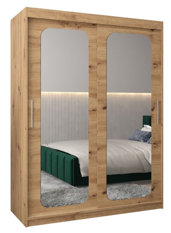 Szafa przesuwna Garderoba Abiks PROMO T3 150 artisan/artisan 1 szt.