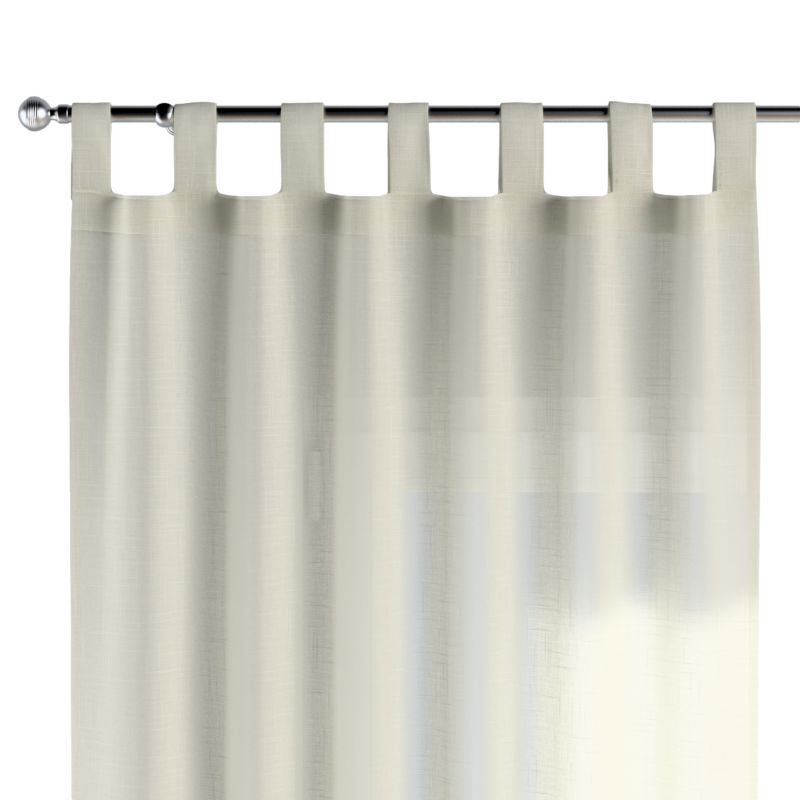 Zasłona na szelkach 1 szt. 140 x 260 cm Dekoria prześwitujący ecru 1 szt.