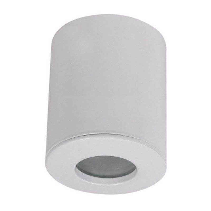 Oprawa sufitowa spot V-TAC biały do łazienki 1 x GU10 x 35W IP54 wym: 8,2 x 8,2 cm - 1 szt.