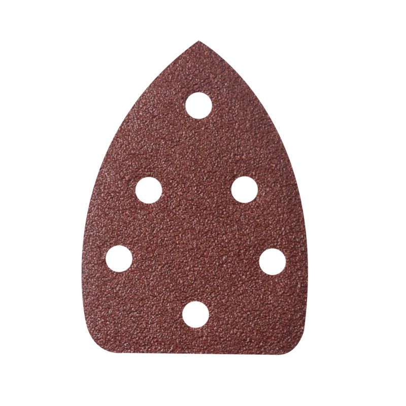 Papier ścierny delta Mac Allister 140 x 98 mm rzep mix 10 sztuk