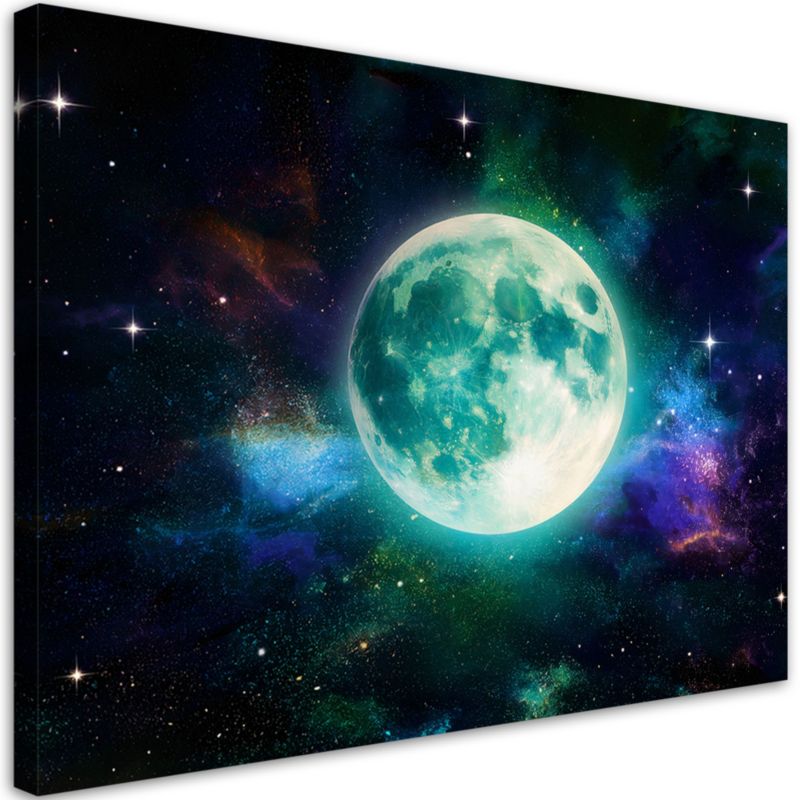 Obraz na płótnie Feeby Planeta Kosmos Wszechświat 100x70cm 1szt