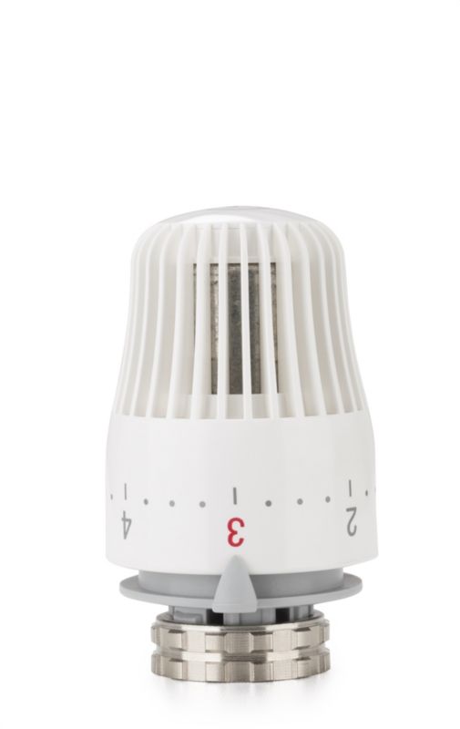 Głowica termostatyczna cieczowa GT classic biała