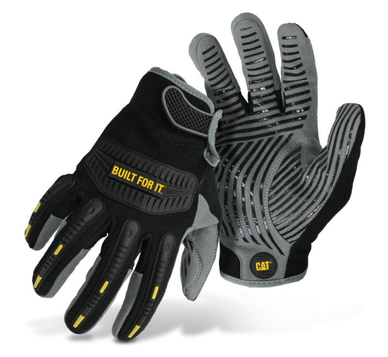 Rękawice robocze Caterpillar XL z silikonowym chwytem 1 par.