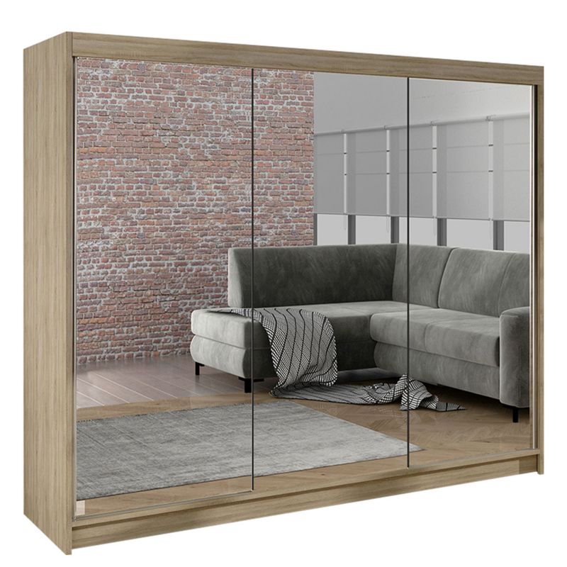 Szafa MIRJAN 24 z drzwiami przesuwnymi Derby III dąb sonoma 1 szt.