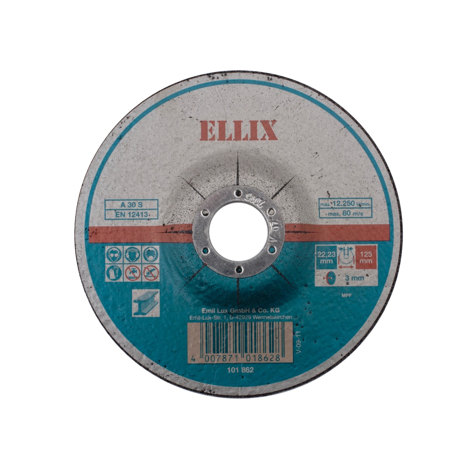 Ellix Tarcza do cięcia metalu 125 mm