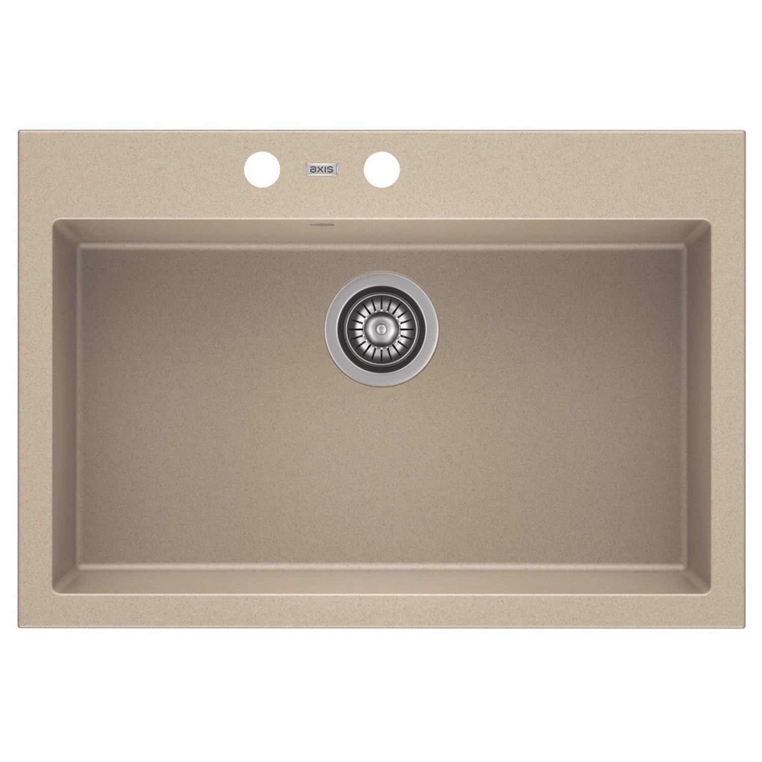 Zlewozmywak A-Point 6 1-kom. beż 73x50 cm