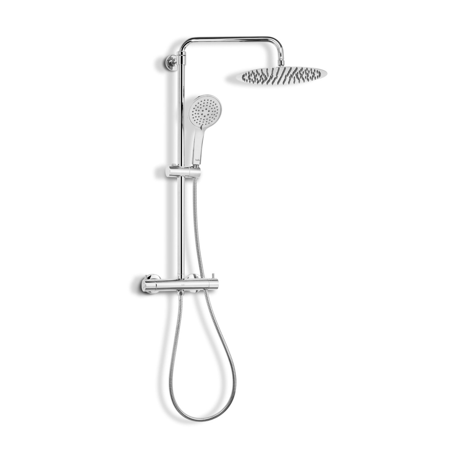 Baliv Kolumna prysznicowa Slim 2 chrom