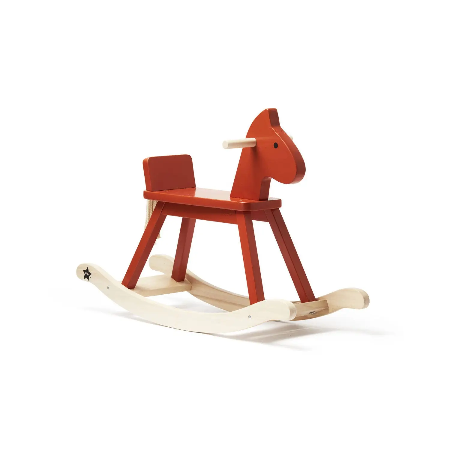 Kid's Concept - Koń na biegunach orange red CARL LARSSON SC