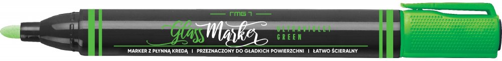 Marker kredowy Rystor RMG-1, 4mm, zielony