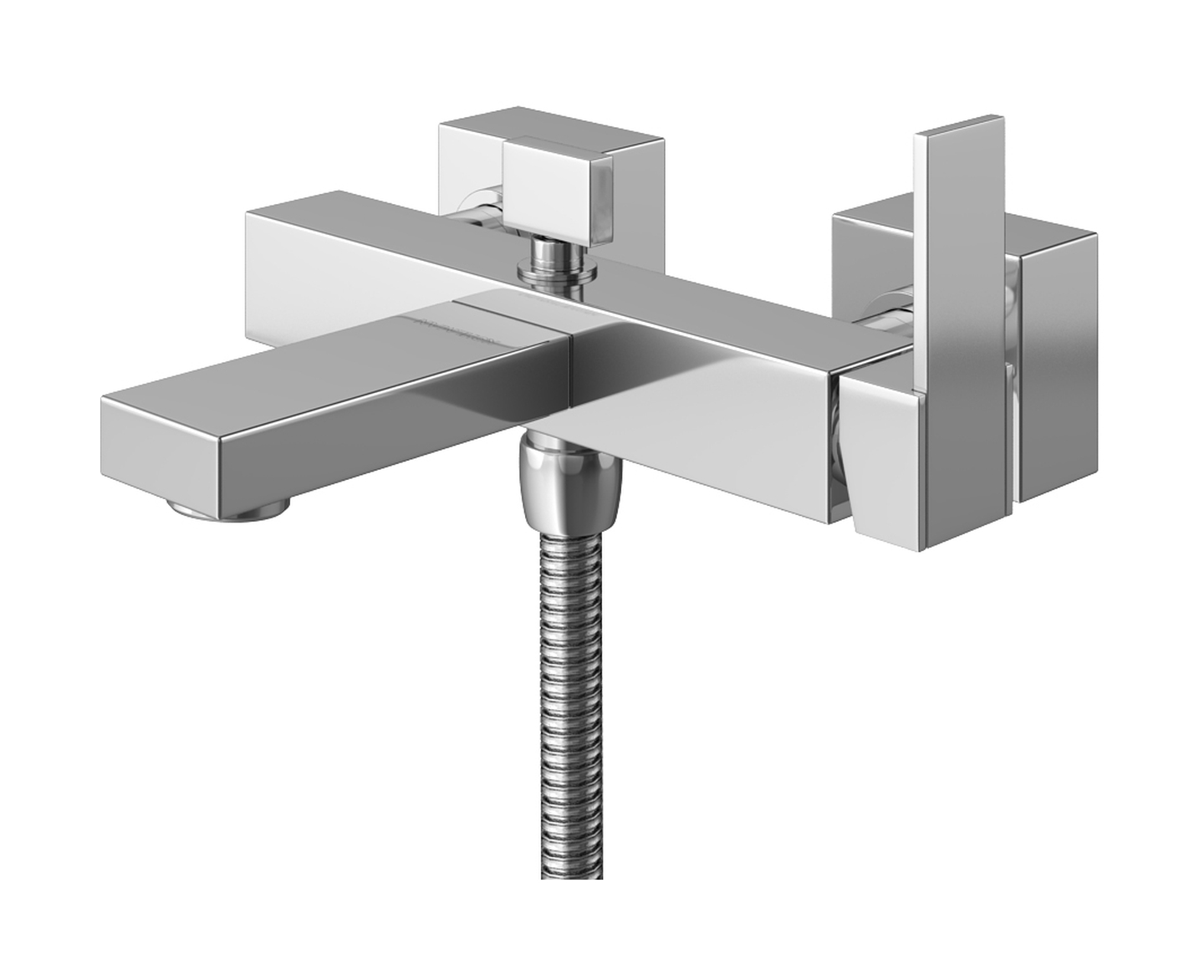Kohlman Excelent bateria wannowo-prysznicowa ścienna chrom QW110H
