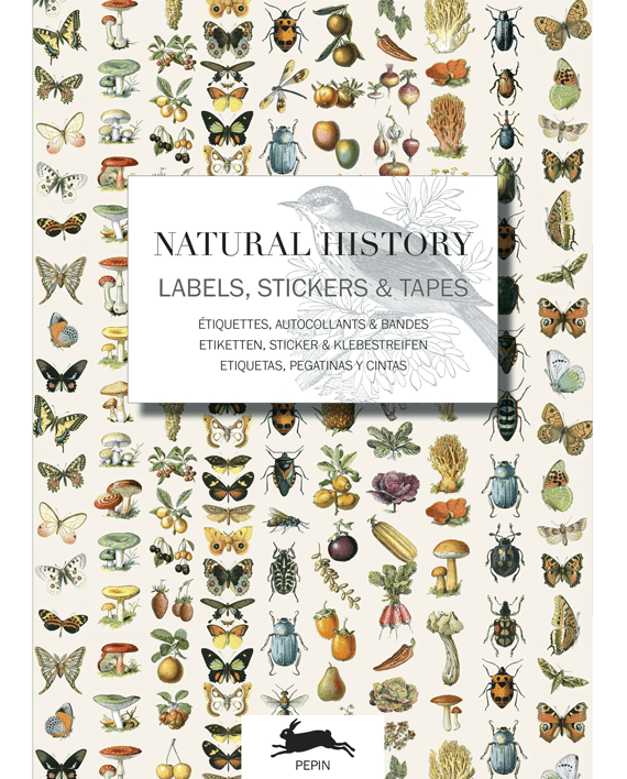 Label & Sticker Book. Natural History