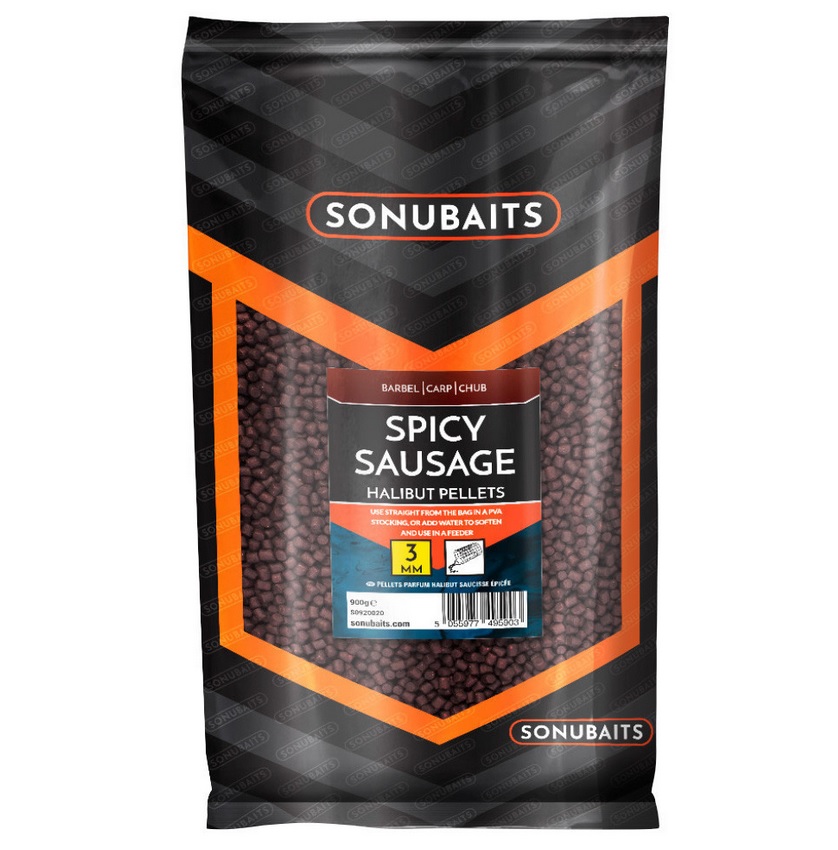 Sonubaits Method Pellets Spicy Sausage 3mm 800g