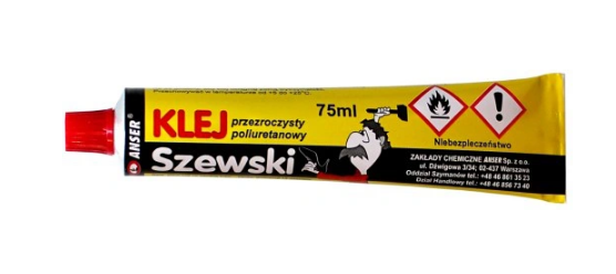 ANSER KLEJ SZEWSKI DO BUTÓW GUMY FILCU 75ML - Petrostar
