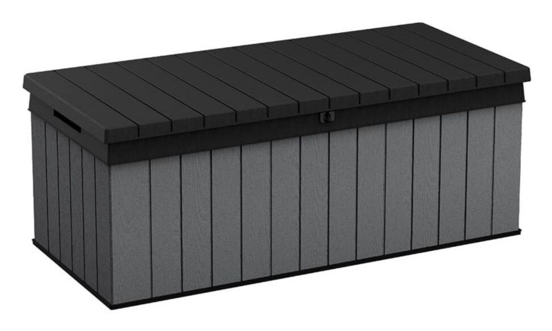 Skrzynia ogrodowa Darwin Box 380L z siedziskiem grafitowa 1 szt